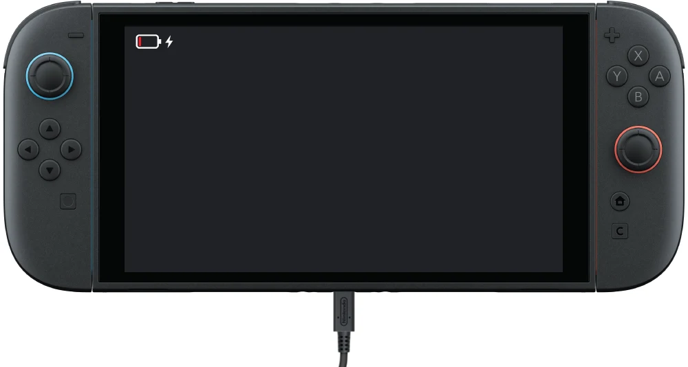 Konsola Nintendo Switch, która nie ładuje się na oryginalnym zasilaczu